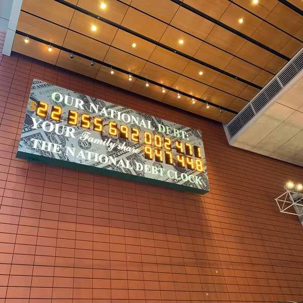 Photos At National Debt Clock Monument Landmark In Midtown East