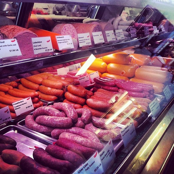 Photo taken at Karl&#39;s Sausage Kitchen by Andy K. on 9/19/2012