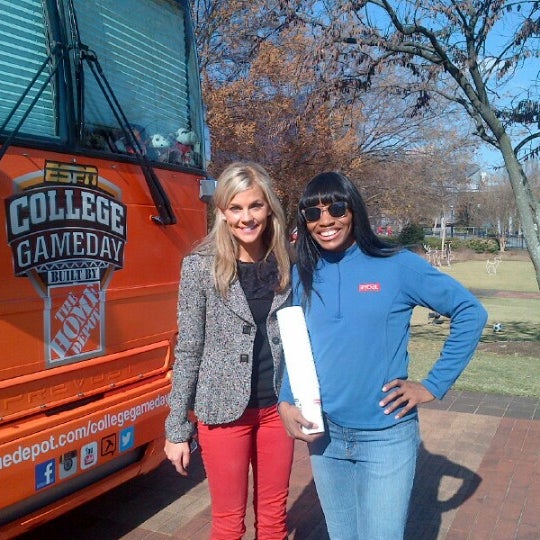 Photo taken at ESPN College GameDay by Claudia on 12/1/2012