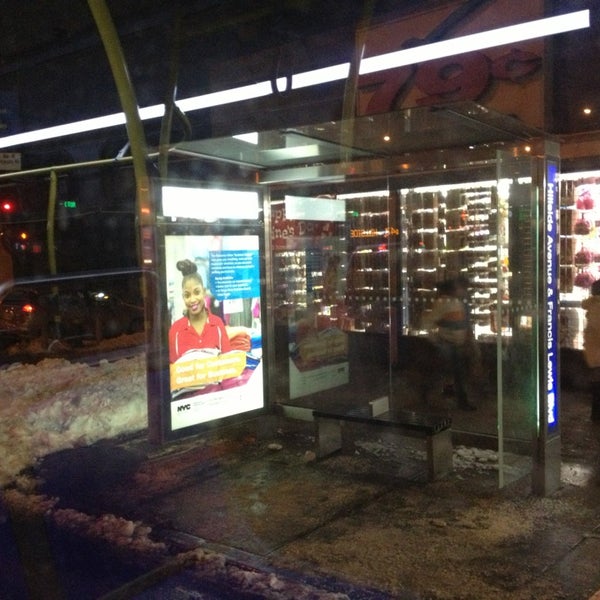 Hillside Ave & Francis Lewis Blvd Bus Stop Bus Line