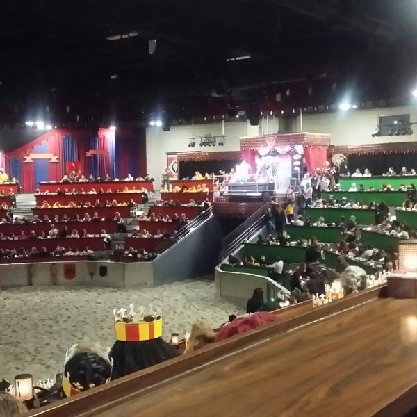 Photo taken at Medieval Times Dinner &amp; Tournament by Frances S. on 4/8/2018