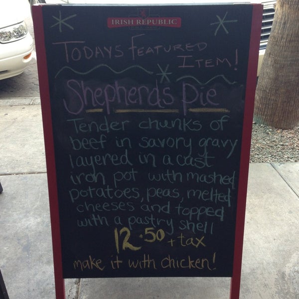 Shepard's pie is amazing