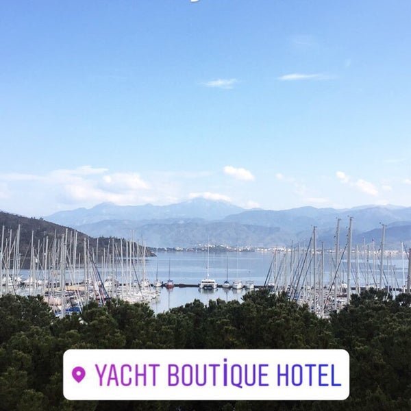 Photo taken at Yacht Boutique Hotel by Mavi D. on 3/31/2017