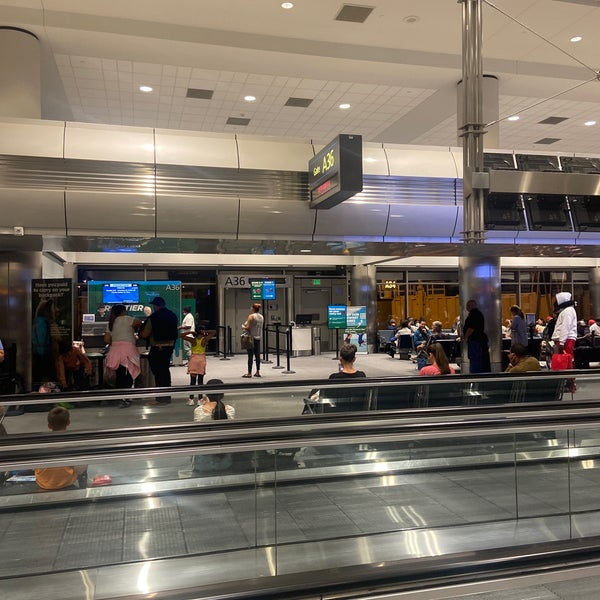 Gate A36 Airport Gate in Denver