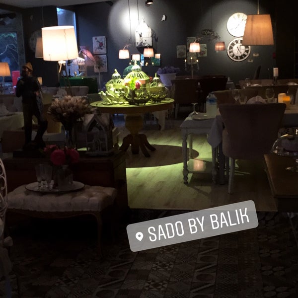 รูปภาพถ่ายที่ Sado By Balık Restaurant โดย Melike Ç. เมื่อ 5/12/2018