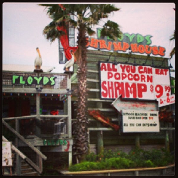 Foto tirada no(a) Floyd&#39;s Shrimp House por Melissa M. em 3/28/2013