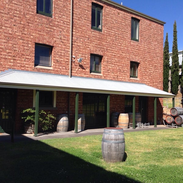 Foto diambil di Penfolds Magill Estate Cellar Door &amp; Restaurant oleh WineWalkabout with Kiwi and Koala pada 11/30/2013