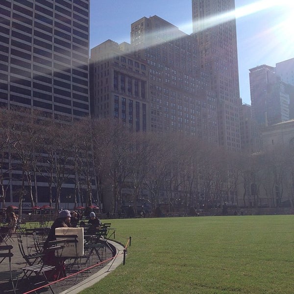 Photo taken at 5 Bryant Park by Kevin on 4/10/2014