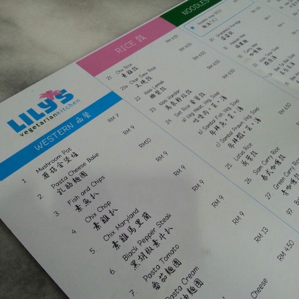 Lily S Kitchen Doagh Menu Dandk Organizer