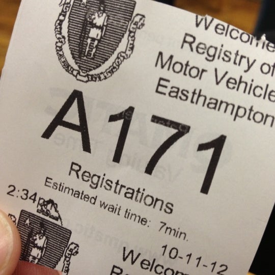 Registry of Motor Vehicles 116 Pleasant St