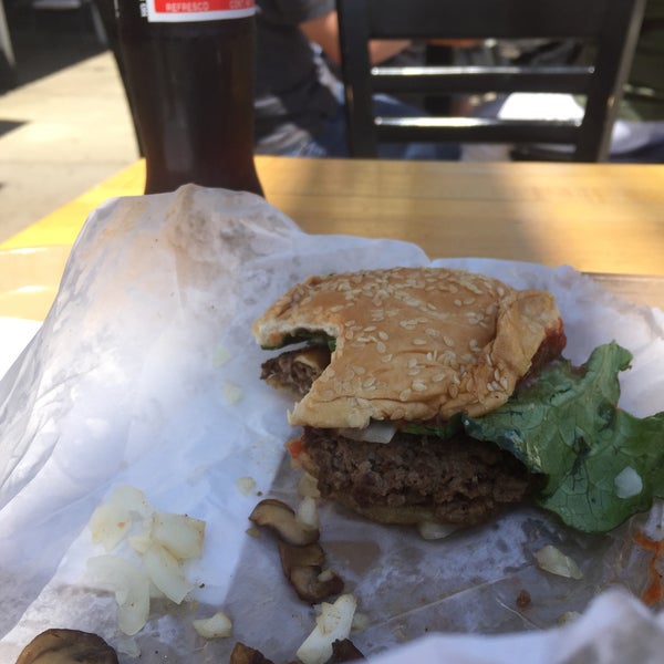 Photo taken at Krazy Jim&#39;s Blimpy Burger by Daniel D. on 6/6/2015