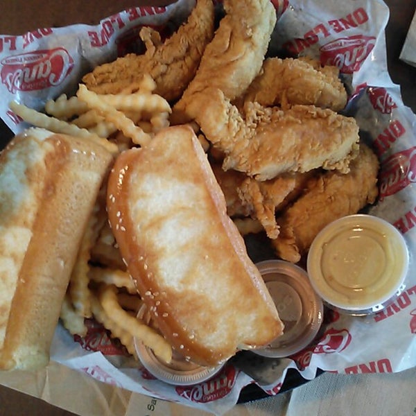 Photo taken at Raising Cane&#39;s Chicken Fingers by Craig N. on 3/30/2013