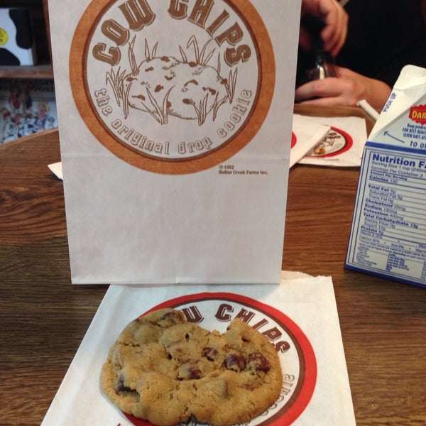 Photo taken at Cow Chip Cookies by heather h. on 10/13/2013