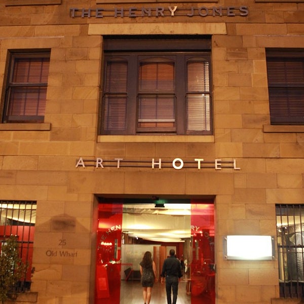 Photo taken at The Henry Jones Art Hotel by Stephen on 1/7/2015