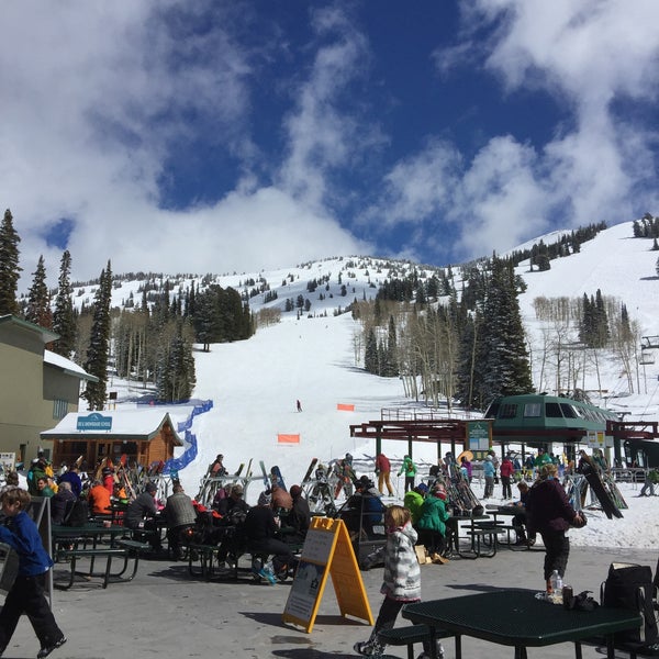 Das Foto wurde bei Grand Targhee Resort Alta von Cathy L. am 3/28/2017 aufgenommen