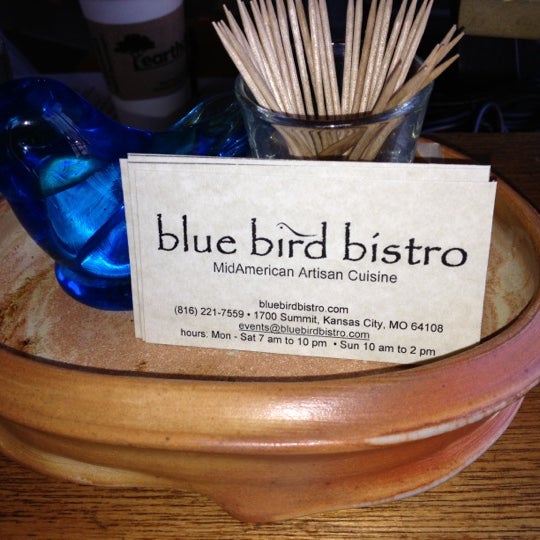 Photo taken at Blue Bird Bistro by Jean W. on 10/28/2012