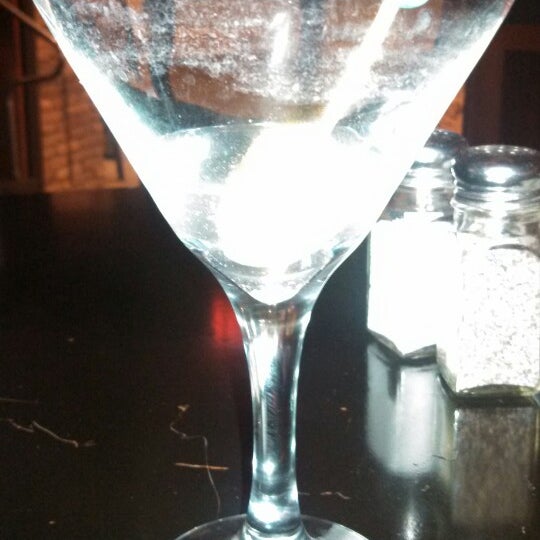 Blue cheese olives in a beefeater martini