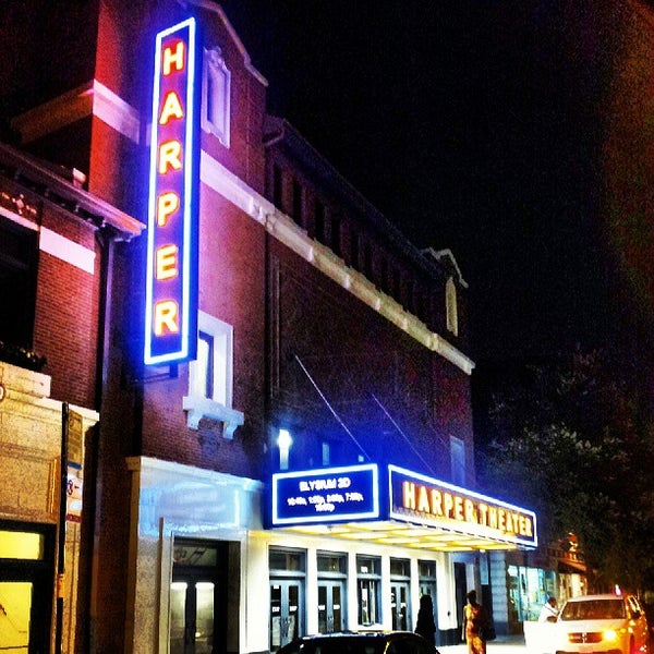 Photo taken at Harper Theater by David B. on 8/26/2013