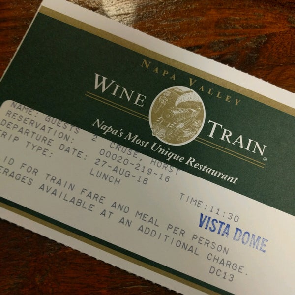8/27/2016에 Dana K.님이 Napa Valley Wine Train에서 찍은 사진