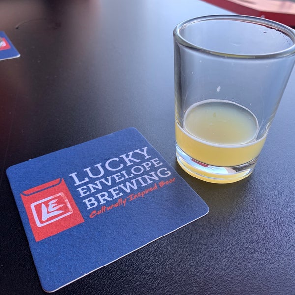 Photo taken at Lucky Envelope Brewing by Alex W. on 9/1/2019