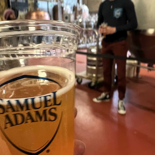 Photo taken at Samuel Adams Brewery by Megan P. on 3/28/2022