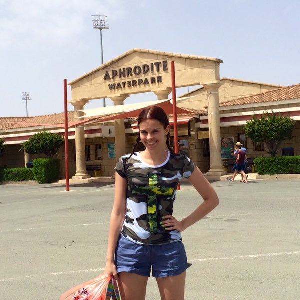 Photo taken at Pafos Aphrodite Waterpark by Elena on 6/4/2014