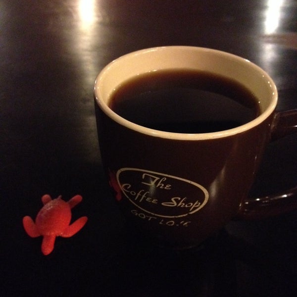 Снимок сделан в The Coffee Shop пользователем Gabe J. 1/14/2014