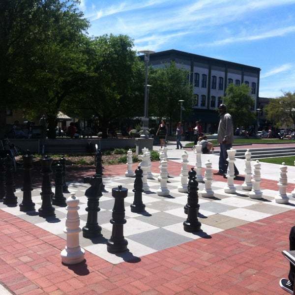 Chessboard at Ellis Square Arts and Entertainment in Historic