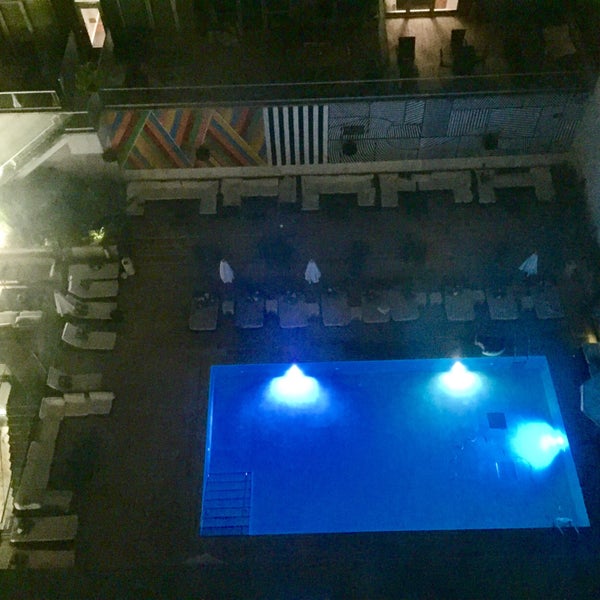 Photo taken at McCarren Hotel &amp; Pool by Guillaume W. on 7/21/2017