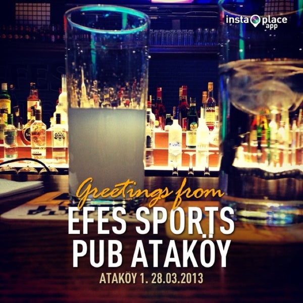 Foto tirada no(a) Efes Sports Pub por Alen em 3/28/2013
