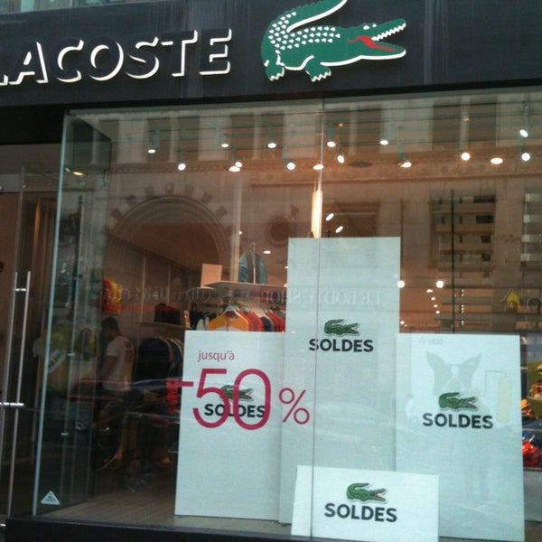 Lacoste Ville Marie Montreal QC