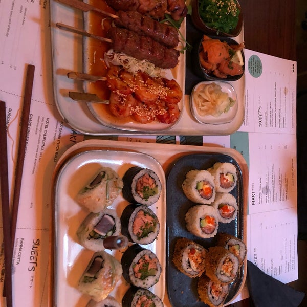 Fantastisch !!! Sticks and Sushi tot share for two! Het beste van de chef op je bord!!