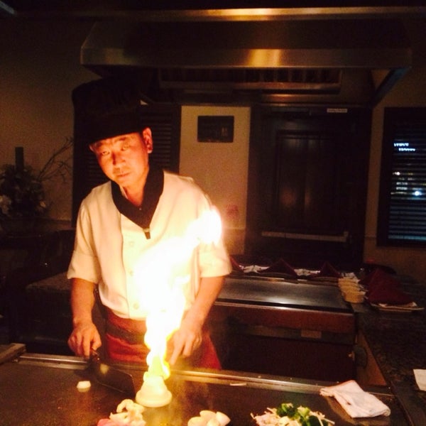 Photo taken at Kobe Steakhouse &amp; Lounge by Kevin K. on 2/4/2014