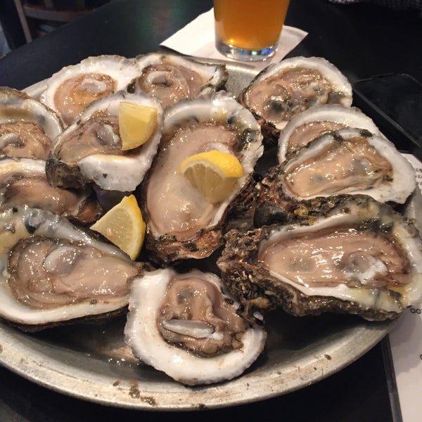 The happy hour special will fill you up and leave you wishing you ate less. Get a beer and super cheap, delicious oysters.