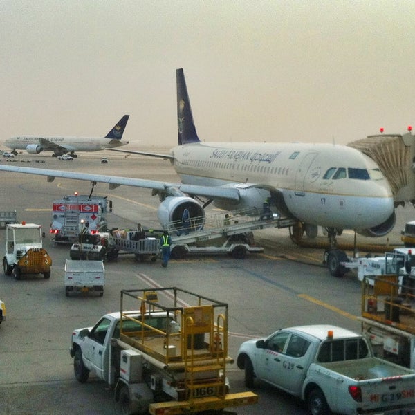 Photo taken at King Khalid International Airport (RUH) by NAIF ALTWAIJRI on 5/21/2013