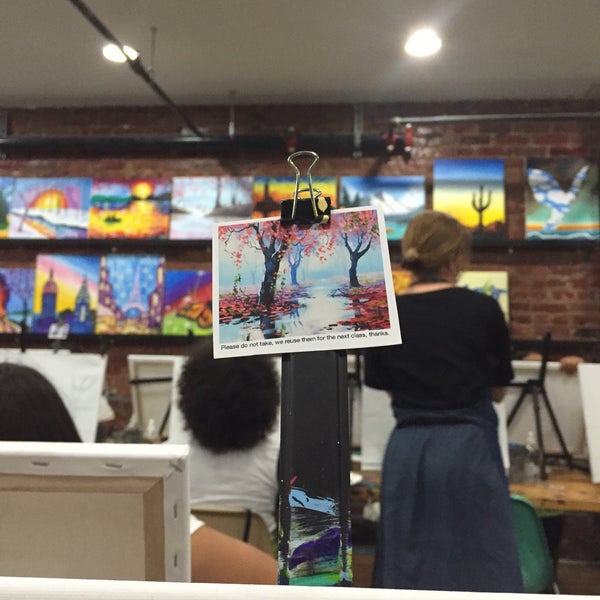 Photo taken at Painting Lounge by Melissa on 9/6/2015