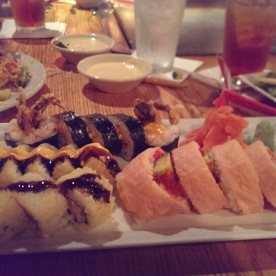 8/3/2014 tarihinde Iampronto ..ziyaretçi tarafından Kanki Japanese House of Steaks &amp; Sushi'de çekilen fotoğraf