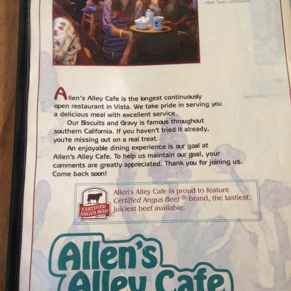 4/27/2013にTodd L.がAllen&#39;s Alley Cafeで撮った写真