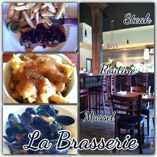 รูปภาพถ่ายที่ La Brasserie โดย Jennifer เมื่อ 5/5/2013
