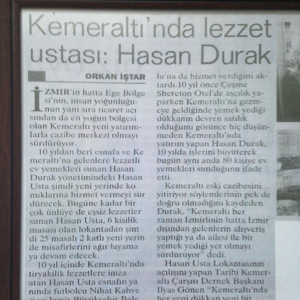 Hasan Usta Lokantası 865 Sok. No15