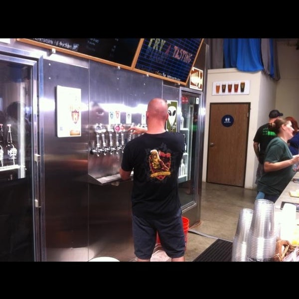 Photo taken at Mike Hess Brewing by Todd on 7/13/2013