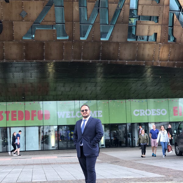7/30/2018 tarihinde Fawaz A.ziyaretçi tarafından Wales Millennium Centre'de çekilen fotoğraf