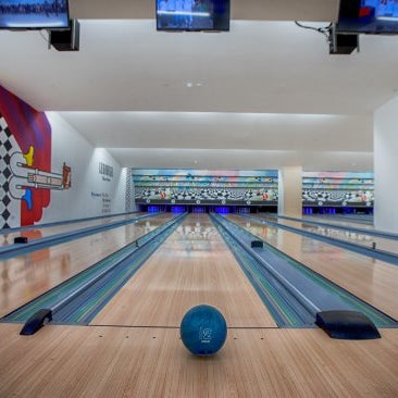 The largest bowling club in Georgia with 12 professional bowling lanes ; 6 pool, 1 Pool 9'' VIP and Pyramid VIP tables; Café with a cozy environment and big-screen TVs ; Billiards VIP Zone .