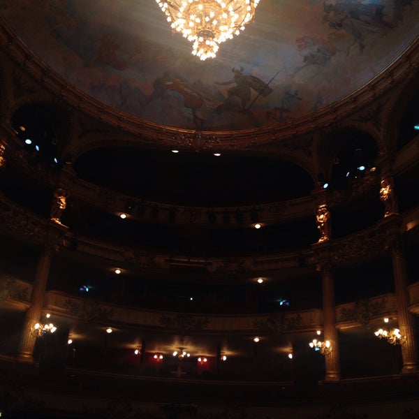 Снимок сделан в Opéra Royal de Wallonie пользователем Laura N. 12/20/2016