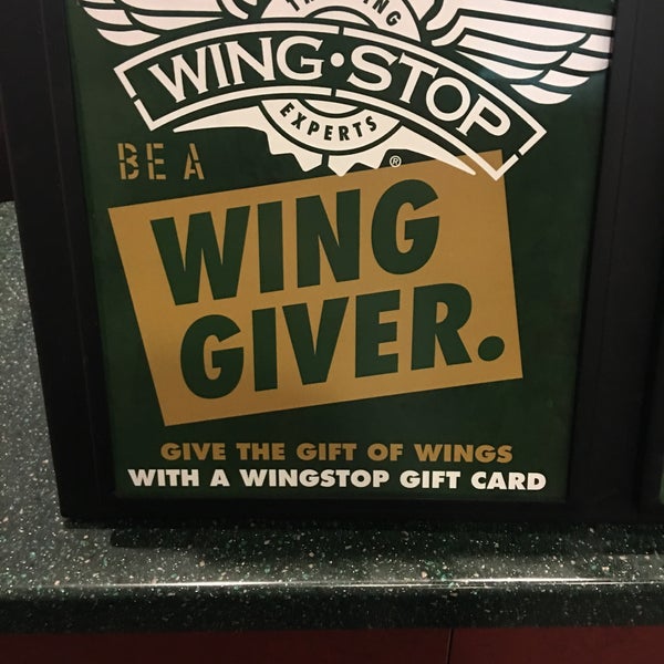 Wing stop gift card