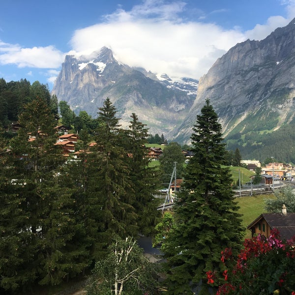 Photo taken at Belvedere Swiss Quality Hotel Grindelwald by Hanspeter O. on 7/8/2019
