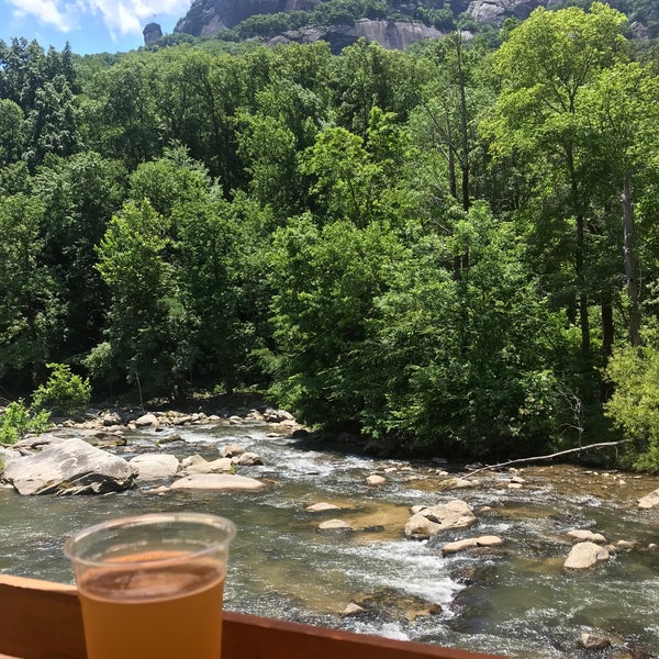 Photo taken at Hickory Nut Gorge Brewery by Laura G. on 6/17/2021