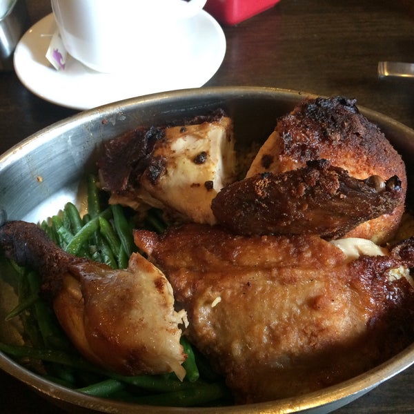 Delicious! The wood smoked chicken is great!!