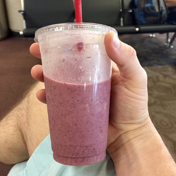 Just get the regular smoothie. It’s relatively healthy, pretty tasty, and almost impossible to screw up