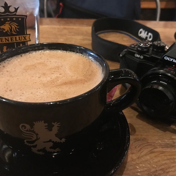 Photo taken at Cafe Benelux by Jeff S. on 10/12/2019